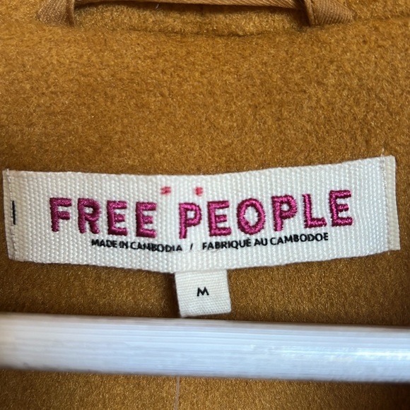 Stunning color Free People Mina Jacket Narcissus size Medium - Picture 6 of 9